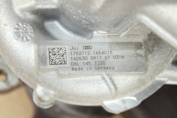фото thumb №9, Оригинальные turbo турбонагнетатель audi a7 c7 macan 2.0 tfsi 06l145722c 22km