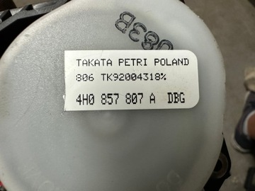 фото thumb №3, Audi a8 d4 задний pas безопасности