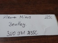 фото thumb №3, Idealna клема мінус bentley gt gtc 1