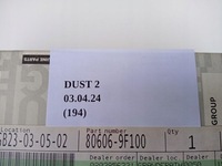 фото thumb №9, Ручка дверь правая перед nissan primera p11 806069f100