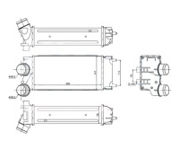 Купить Интеркулер peugeot 5008 10.09- 0384n9, фото thumb