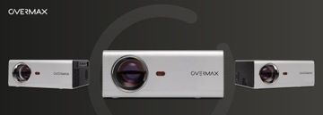 Проектор Проектор Full HD 2200 лм 1920x1080 Overmax + пульт дистанционного управления + кабель HDMI