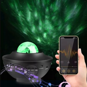 PROJEKTOR GWIAZD LAMPKA NOCNA RZUTNIK STAR LED 360