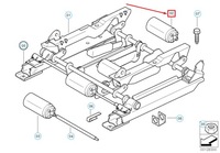 фото thumb №11, Bmw z3 e36 передня частина left вертикальний seat adjuster двигун 67318398809
