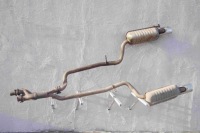 Купить Выхлоп гаситель конечный левая правая  хром mercedes cl w215, фото thumb