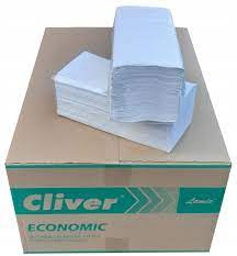 Вставка для бумажных полотенец ZZ белая переработанная бумага Cliver