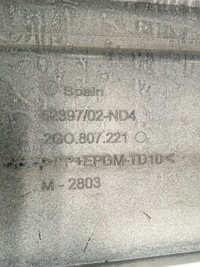 фото thumb №8, Бампер передний vw polo vi 2g lc9a