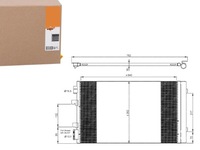 фото thumb №1, Конденсатор радіатор кондиціонера nrf rta5483 rt548