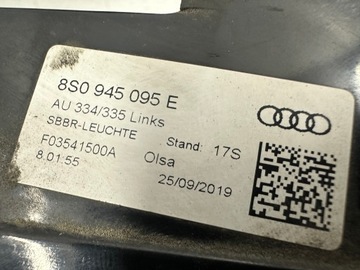 фото thumb №8, Лампа зад правая левая audi tt 8s0 iii 3 mk3 tts ttrs rs led eu оригинал комплект