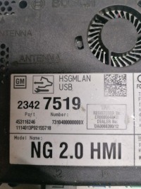 фото thumb №3, Модуль блок керування hmi opel insignia a