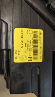 Octavia iii lift лампа правая передняя перед led с Разборки, фото thumb