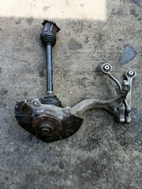 фото thumb №1, Поворотный кулак с ступица приводной вал audi a4 b7 2.0 tdi