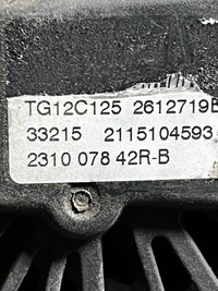 фото thumb №5, 79 renault dacia 1.2 tce генератор 231007842r