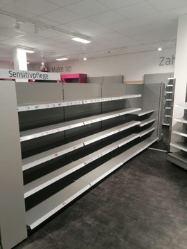 Металлические ПОЛКИ МАГАЗИНСКИЕ Металлическая ПОЛКА МАГАЗИНСКАЯ, двусторонняя стенка