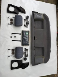 фото thumb №6, Полиця задня mercedes w124 складний підголівники комплект набір