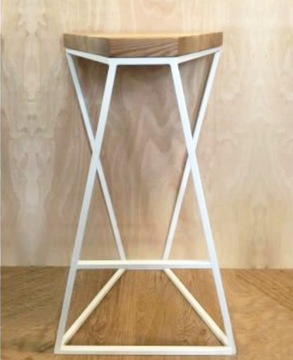 LOFT CUSTOMIZED барный стул, ДУБ, техническая сталь