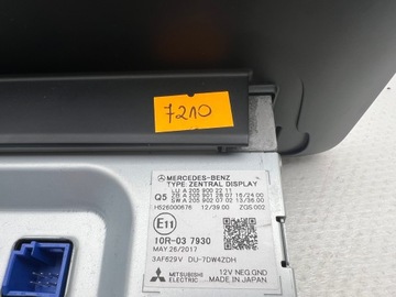 фото thumb №8, Mercedes монитор дисплей экран a2059002211