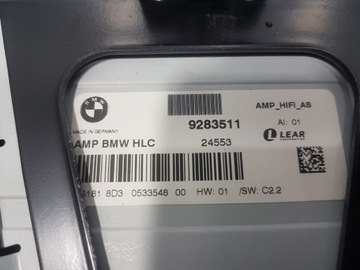 фото thumb №7, Bmw 3 f30 підсилювач системи hifi 9283511