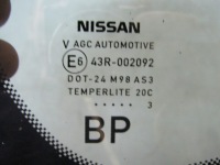 фото thumb №10, Qashqai iii j12 23r стекло кузовная левая задняя левый задняя задняя 833016ua0a