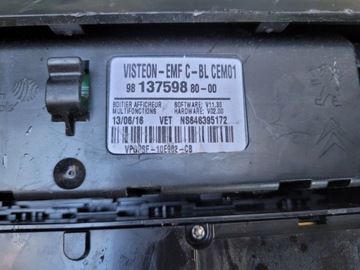 фото thumb №7, Радио панель дисплей citroen c3 iii 9813759880
