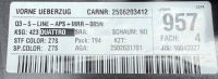 фото thumb №10, Audi q3 sq3 83a 085n ii бампер перед передній s-line z7s lz7s 4xpdc сірий