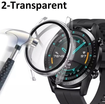 ETUI DO HUAWEI WATCH GT2 GT 2 46mm CASE RÓŻNE KOLORY SZKŁO OCHRONNE OSŁONA