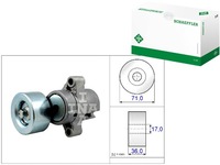 фото thumb №1, Ina napcz ремінь клиновий mazda 6 2.0 di gg