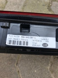 фото thumb №6, Audi r8 5.2 plus третій світло стоп 4s0945097c