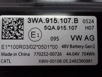 Аккумулятор аккумулятор 48v 3wa915107b оригинал skoda octavia iv 5e3 24r с Разборки, фото thumb