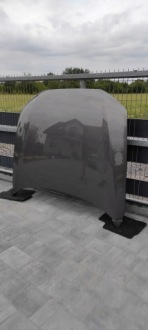 Audi a6 c7 капот крышка двигателя ly1p алюминиевая Доставка, фото thumb