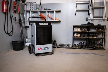 ОСУШИТЕЛЬ ВОЗДУХА WELLTEC DHX70 площадью до 160 м2 | 70л/24ч | НАСОС | +ВЕНТИЛЯТОР