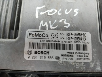фото thumb №5, Ford focus mk3 рестайлинг компьютер блок управления двигателя 0261s19656 h1fa12a650bc