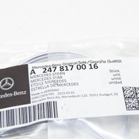 фото thumb №7, Mercedes-benz glb x247 rear mercedes star badge emblem a2478170016