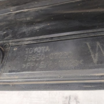 фото thumb №10, Corolla xii 21 планка накладка порогова права 75850-02220