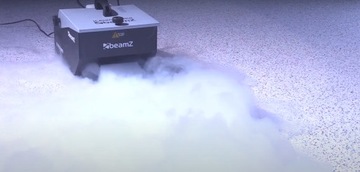 Wytwornica dymu CIĘŻKIEGO niskiego 1200W +płyn 20l