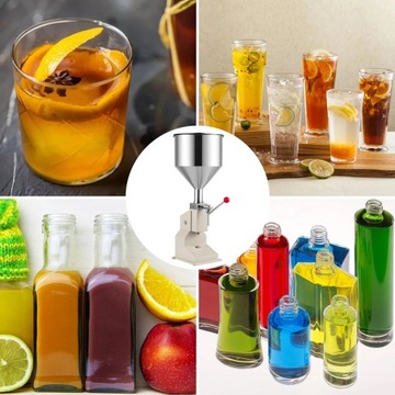 5-50 Ml Regulowany Maszyna Napełniania Ciecz Wypełniacz Butelki Komercyjnej