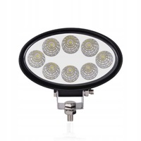 фото thumb №3, Лампа led рабочая 8 led овальная противотуманная фара 12-24v ce