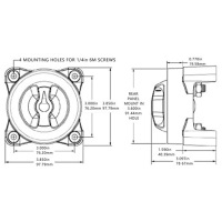 Переключатель аккумулятор mini 2-pozycyjny wł./wył. в Украине, фото thumb