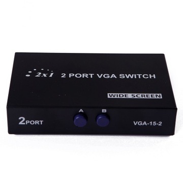Переключатель VGA 2 монитора x 1 FullHD