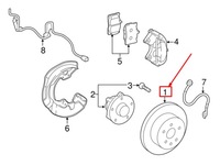 фото thumb №7, Lexus gs l10 передняя правая диск тормозная f-sport 4351253050оригинальная