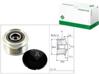 Купить Генератор - сцепление односторонний schaeffler ina 535 0222 10, фото thumb