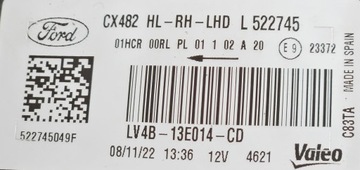фото thumb №9, Ford kuga mk3 19-23 лампа правая lv4b-13e014-cd