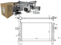 фото thumb №1, Радиатор двигателя opel astra h astra h classic ast