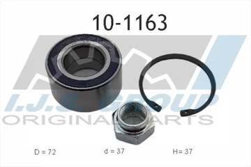 фото thumb №2, Подшипник колёса перед зад 10-1163 ijs group
