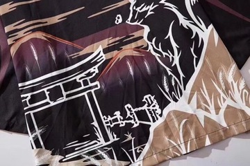 ЯПОНСКОЕ КИМОНО ХАОРИ САМУРАЙ СОВЕНИРЕ ФУСИМИ ИНАРИ ТАЙША ФОКС ЗЕНКО ИНАР3