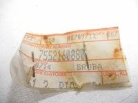 фото thumb №6, Болт эксцентриковая подшипник опоры полуось fiat ulysse оригинальный номер 7552160880