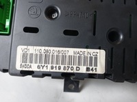 фото thumb №8, Лічильник прилади skoda fabia i 1.9 tdi 336 tyś 6y1919870d