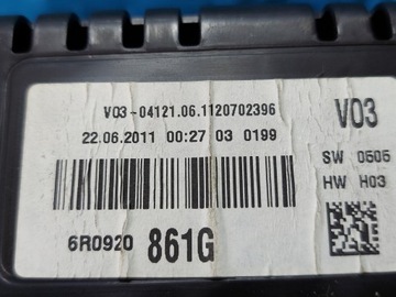 фото thumb №8, Спідометр  манометр vw polo 6r 1.2 tdi 2011r 6r0920861g