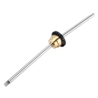 Rc металлический запчасти редуктор механизма дифференциала задний оси  к modernizacji автомобилей wpl d12 1/10 rc в Украине, фото thumb