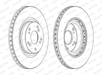 фото thumb №2, Тормозные диски тормозные колодки ferodo перед honda civic viii type r